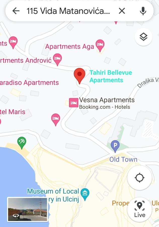 Tahiri Bellevue Apartments Ülgün Dış mekan fotoğraf